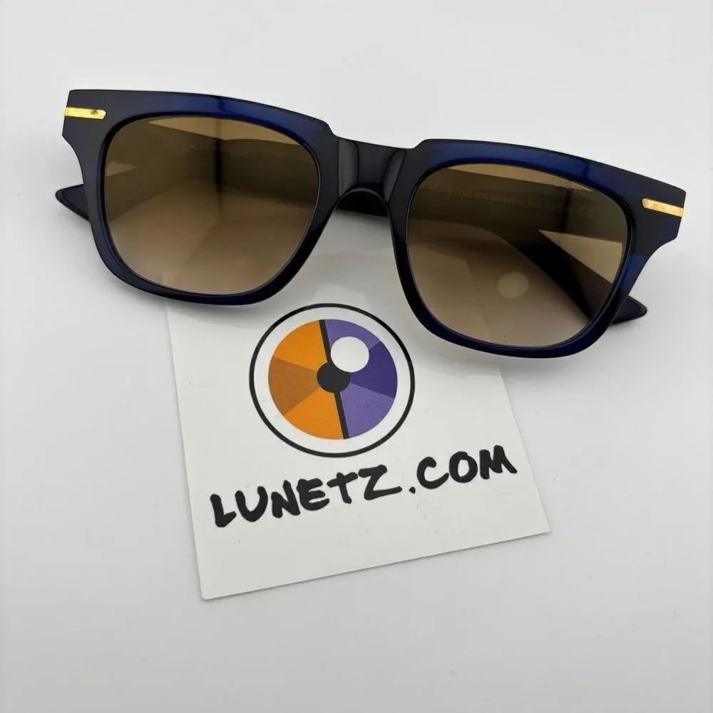 Cutler & Gross 1355 Stylish Blue & Gold Sunglasses